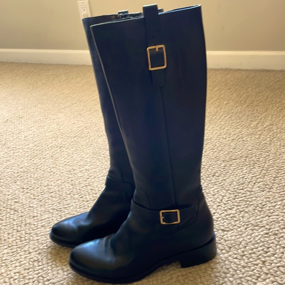 Cole Haan tall waterproof leather boots — like new!